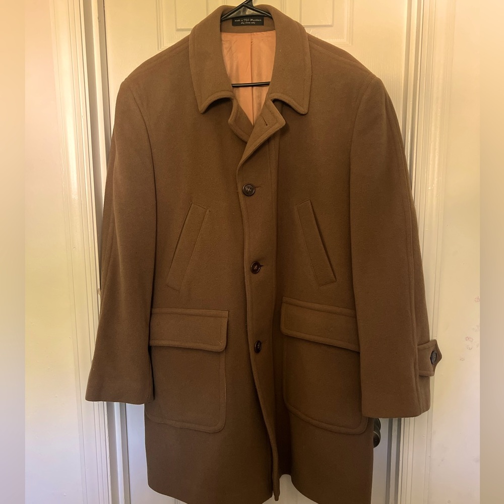 GianFranco Ruffini Men’s size 38 Cashmere Blend Coat